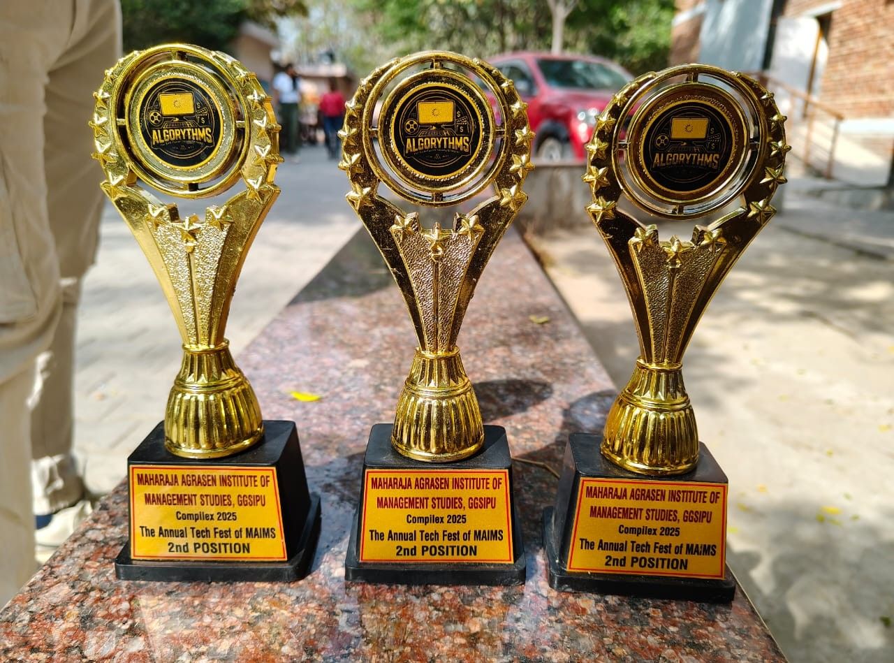 Algorythms 2025 2nd Position presentation and award ceremony